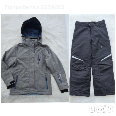 Детски ски екип NANOK 8000mm и H&M 9-10 години 