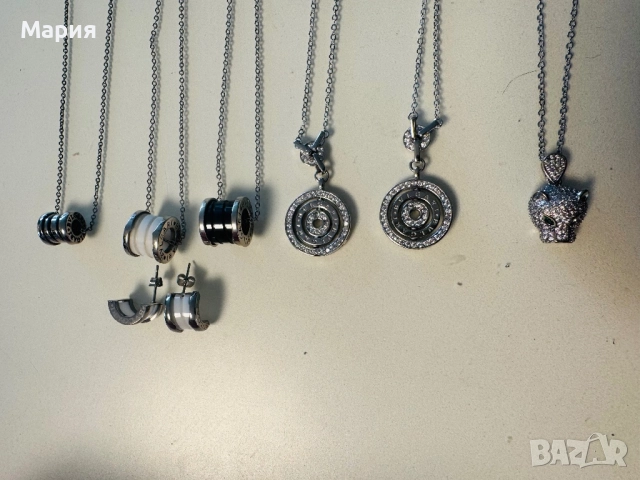 Различни Булгари “Bvlgari“ красивиколиета, снимка 2 - Колиета, медальони, синджири - 52467694
