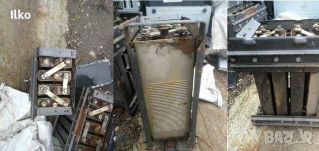 Стар руски акумулатор 12 в 9 клетки