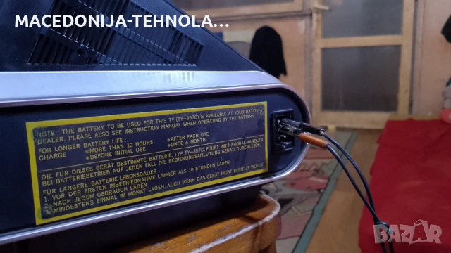 NATIONAL-TRANZISTOR RADIO MODEL-TR-475EU.MADE IN JAPAN, снимка 14 - Радиокасетофони, транзистори - 53144334