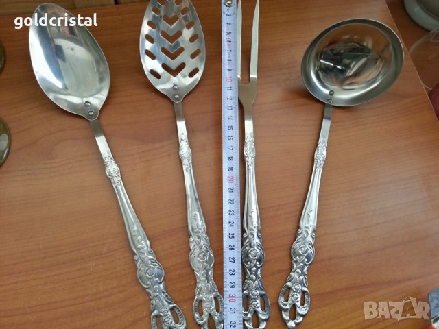 Немски комплект прибори за сервиране , снимка 9 - Антикварни и старинни предмети - 38275344