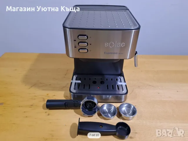 НОВА Еспресо Кафемашина с ГАРАНЦИЯ Solac CE4481, снимка 13 - Кафемашини - 49677953