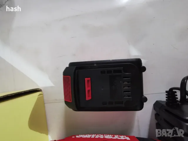 Професионална акумулаторна бормашина/винтоверт HYCHIKA 18V 60 Nm акумулаторна бормашина , снимка 5 - Винтоверти - 48570976