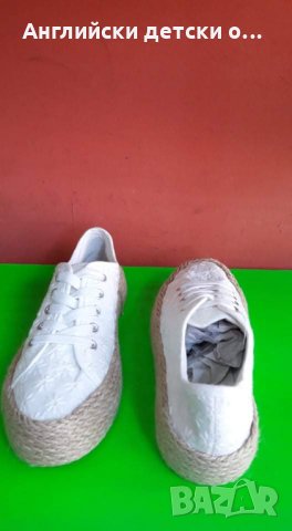 Английски детски еспадрили , снимка 5 - Детски обувки - 32911716