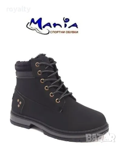 Черни боти с топла вата, снимка 2 - Дамски боти - 49963066