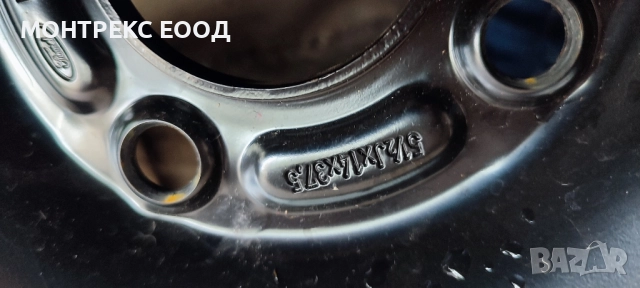 резервна гума с джанта за Ford Fiesta Mk7 , снимка 3 - Гуми и джанти - 51887372