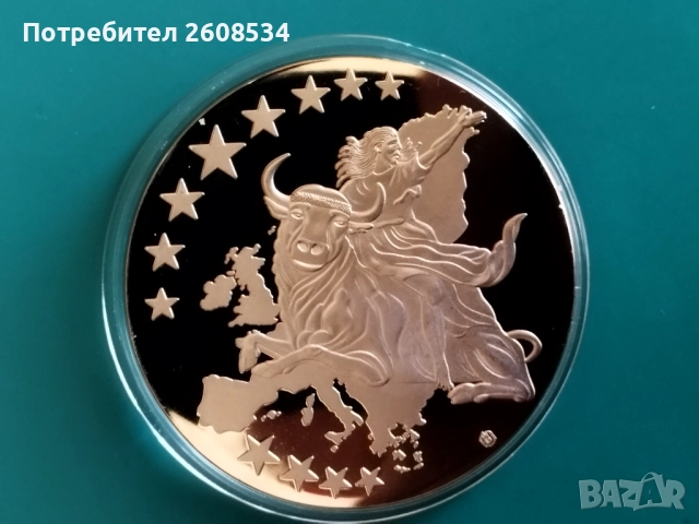 ГОЛЕМ ПЛАКЕТ – ГЕРМАНИЯ 2002 ГОДИНА, снимка 3 - Нумизматика и бонистика - 52814862