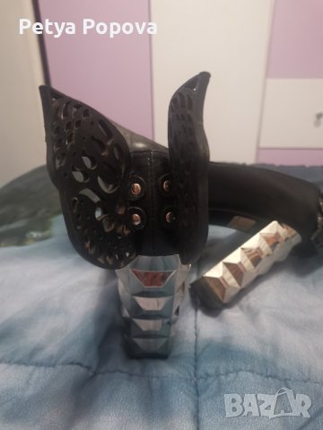 Обувки с пеперуда на Дарис, снимка 3 - Дамски обувки на ток - 40659229