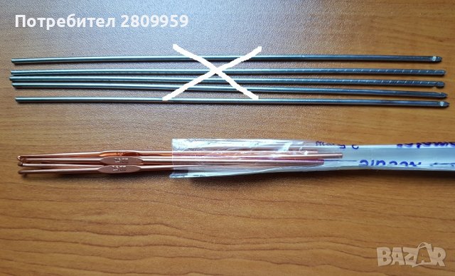 Игли за плетене - метални, снимка 4 - Шивашки услуги - 31513898