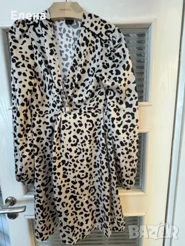 Сатенена рокля Pinko, снимка 4 - Рокли - 50084326