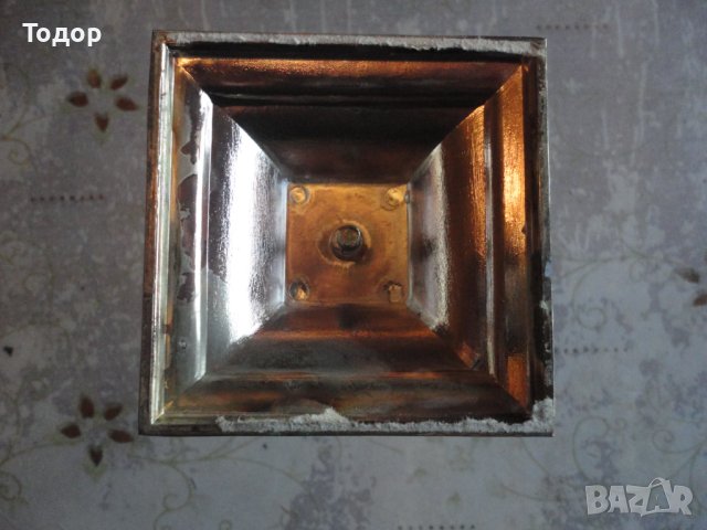 Посребрен свещник 4 , снимка 2 - Антикварни и старинни предмети - 43550804