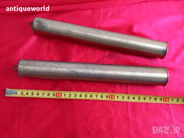 Големи ТЕЖЕСТИ , Топузи за ПАРКЕТЕН Часовник, снимка 4 - Антикварни и старинни предмети - 49218877