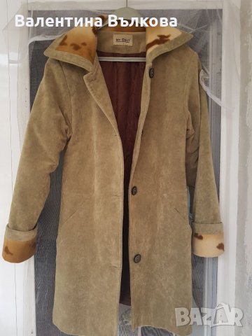 Дамско зимно палто с шал , снимка 2 - Палта, манта - 26502385