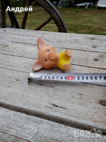 Стара гумена играчка прасе #3, снимка 7 - Антикварни и старинни предмети - 27063814
