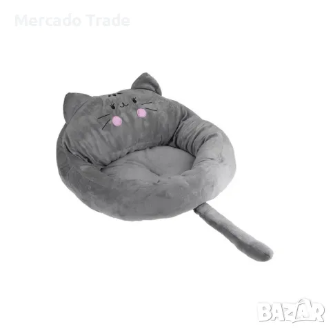 Легло за котки Mercado Trade, 50см., Сиво