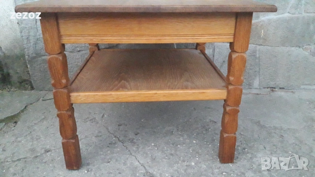  Помощна малка маса-масив №101, снимка 4 - Маси - 52546005