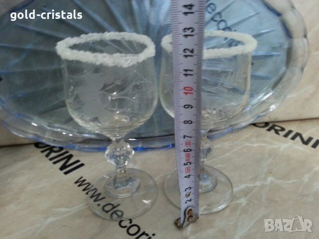  Ретро сватбени чаши, снимка 6 - Антикварни и старинни предмети - 26616571