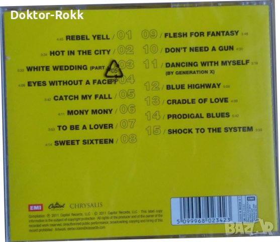 Billy Idol – Essential (2011, CD), снимка 2 - CD дискове - 43507156