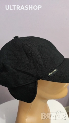 Зимна шапка ушанка PAC Gore-Tex Flap Cap Black, снимка 3 - Шапки - 53280044