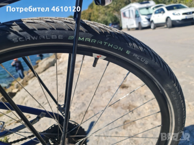 Електрически швейцарски велосипед колело Bosch Cresta 28 цола, снимка 5 - Велосипеди - 51952986