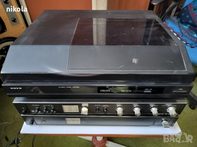 Перфектен сет UHER:Предусилвател стъпало и грамофон-430лв, снимка 15 - Аудиосистеми - 52118049