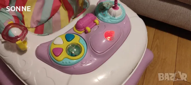 Проходилка Cangaroo Unicorn розова, снимка 13 - Проходилки - 48654013