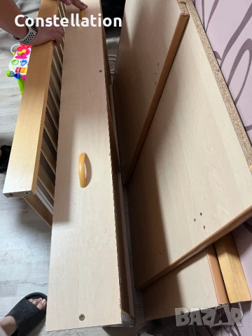 Бебешко / детско легло/кошара с матрак, възглавница + подарък 2 чаршафа, снимка 4 - Бебешки легла и матраци - 51196772