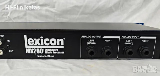 стерео ефект аудио процесор Lexicon MX200, снимка 7 - Ресийвъри, усилватели, смесителни пултове - 50216741