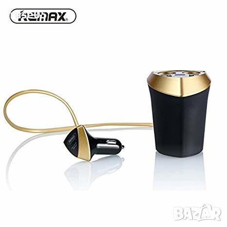 Разклонител за автомобилна запалка "REMAX CR-3XP" нов, снимка 2 - Аксесоари и консумативи - 38176494