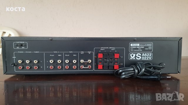 TEAC A-X55, снимка 8 - Ресийвъри, усилватели, смесителни пултове - 32251242