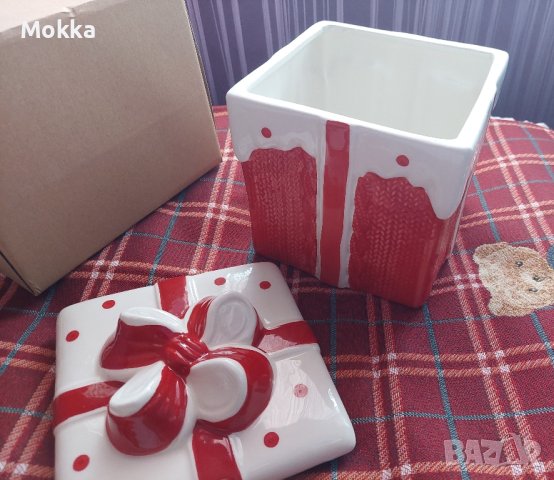 Коледен буркан за бисквитки, снимка 5 - Форми - 43071023