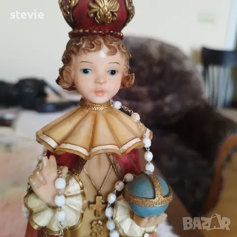 Религиозна статуетка от алабастър, снимка 4 - Статуетки - 48795156