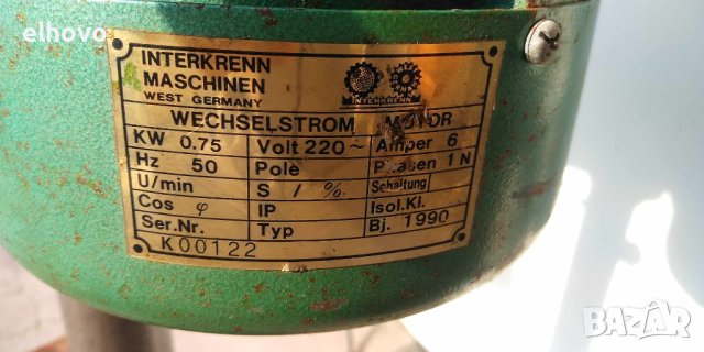 Настолна бормашина Interkrenn 150 T, снимка 9 - Бормашини - 43376561