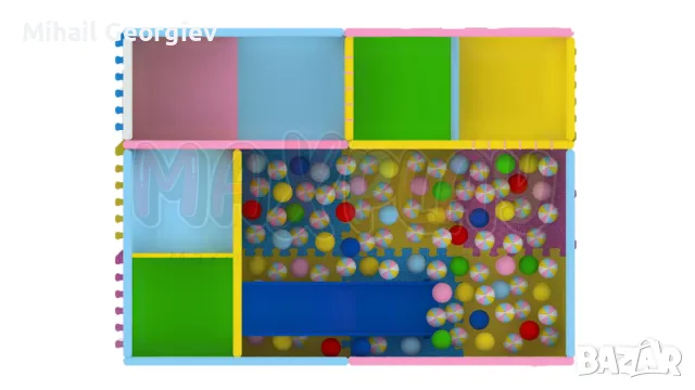 детски кът детски център, снимка 3 - Друго търговско оборудване - 47932390