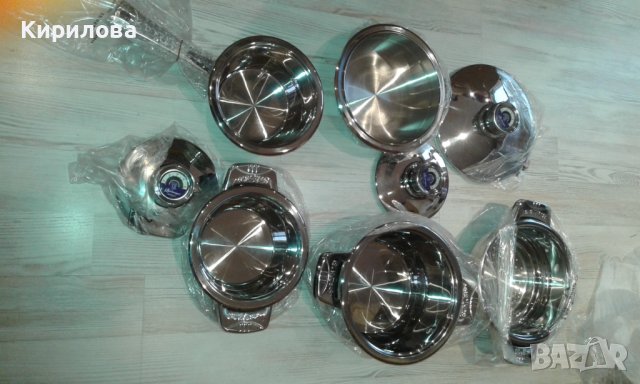 Цептер- комплект тенджери 500 Е, снимка 11 - Сервизи - 40270208