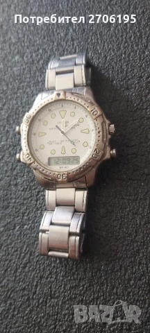 Мъжки часовник Citizen C 480-314751 K с дигитален алармен механизъм WR 100, хронограф, снимка 3 - Мъжки - 51316879