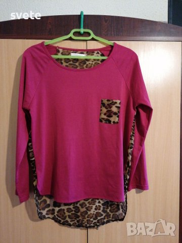 Дамска блуза с тигров гръб, снимка 1 - Туники - 37118433