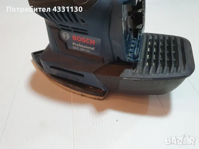  виброшлайф bosch 18v , снимка 5 - Други инструменти - 48476797