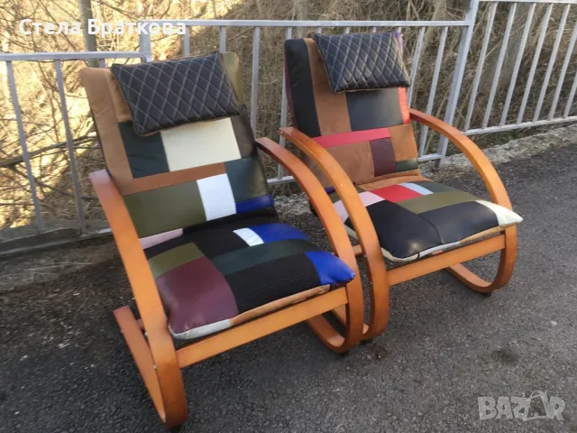 Дънков диван / Мека мебел / Ръчно изработени дамаски, снимка 11 - Дивани и мека мебел - 47303349