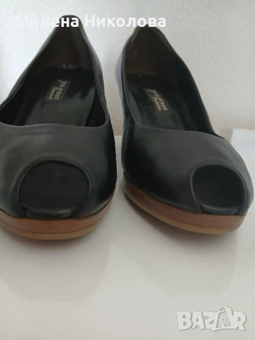 Качествени дамски обувки естествена кожа 40, снимка 5 - Дамски обувки на ток - 50724955