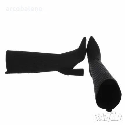 Дамски ботуши на висок ток, 2цвята , снимка 3 - Дамски ботуши - 48241220