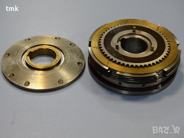 съединител електромагнитен БГД-100 за фрези ФУ-251 ФУ-321 24VDC electromagnetic clutch, снимка 2 - Резервни части за машини - 37879635