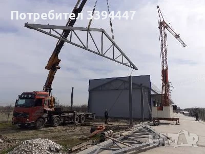 изграждане на Гаражи , навеси , цехове , халета , складове , фругони , снимка 5 - Други - 51194408