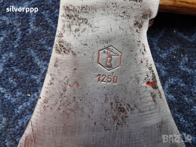  Стар немски топор - 573 , снимка 3 - Други ценни предмети - 50492955