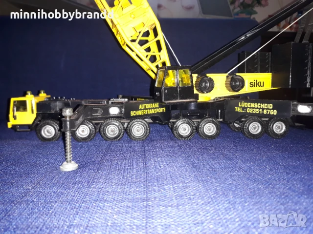 Кран колекционерски модел на марката Siku във 1.55  мащаб , снимка 11 - Колекции - 51008803