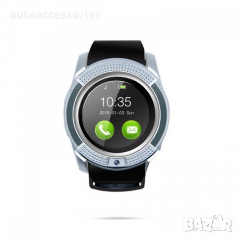 3000051149 Смарт часовник AMIO Smart watch V8 с bluetooth, камера и SIM карта, снимка 2 - Смарт часовници - 27722573