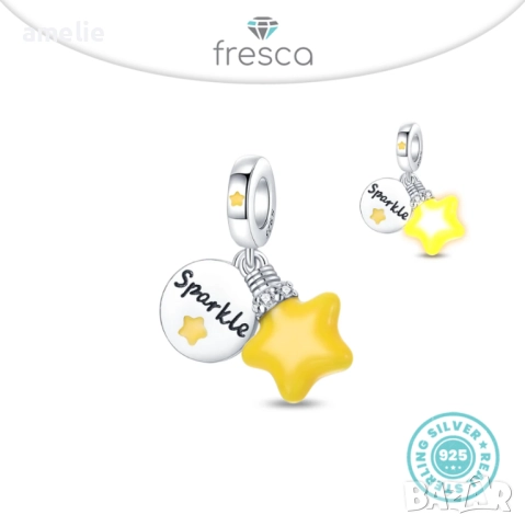 Колекция Коледни талисмани Fresca по модел тип Пандора Pandora с печати S 925 Fresca Christmas , снимка 8 - Други - 52636572