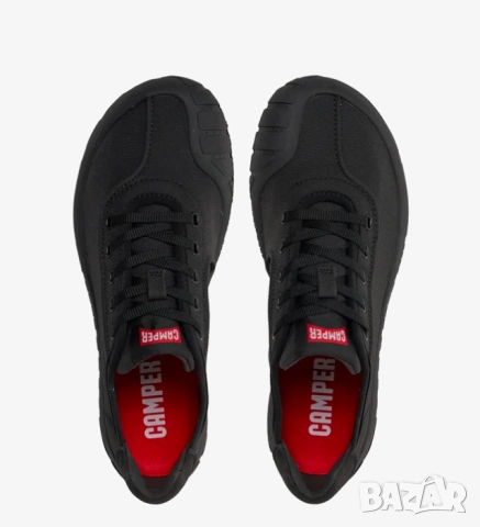 Черни мъжки маратонки от рециклиран PET материал със стелки OrthoLite® Recycled™ и гумени подметки (, снимка 7 - Други - 52369702