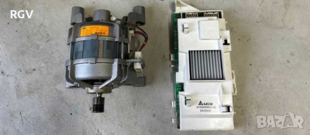 Пратка управление и ел. двигател за пералня Ariston, снимка 1 - Перални - 43414352