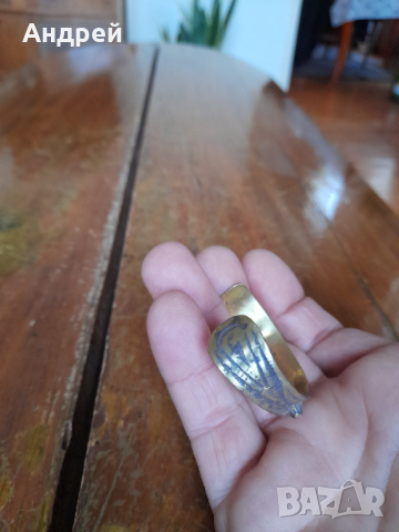 Стара Детска Етно гривна Рогатка, снимка 3 - Антикварни и старинни предмети - 44843675